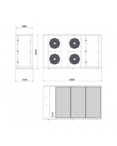 Cooling unit C3 – W60 / W80 / W105