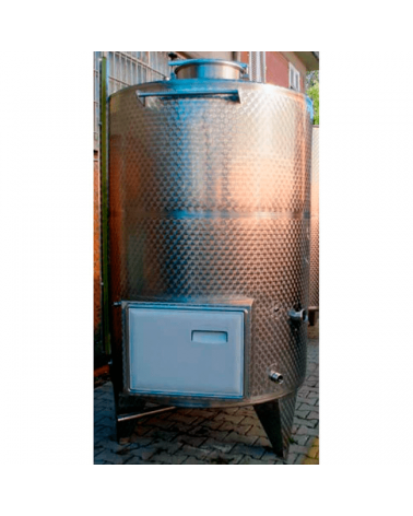 Closed stainless steel tank VIBOBA