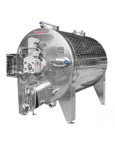 Horizontal stainless steel tank VIN