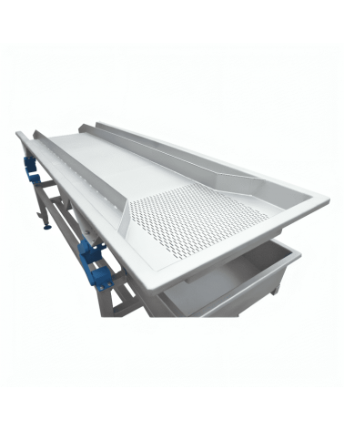 Vibrating sorting table 01