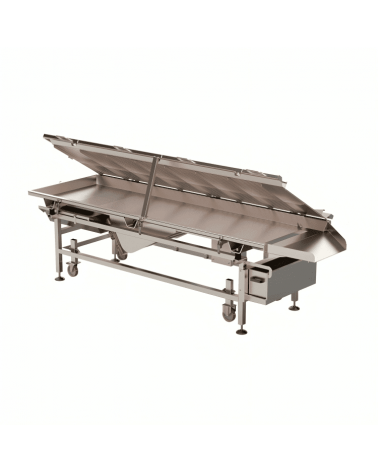 Vibrating sorting table 04