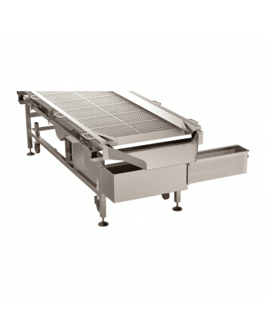 Vibrating sorting table 04