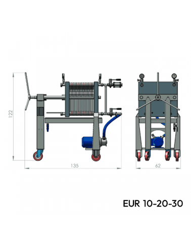 Plate filter EUR