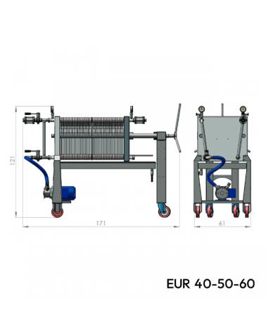 Plate filter EUR