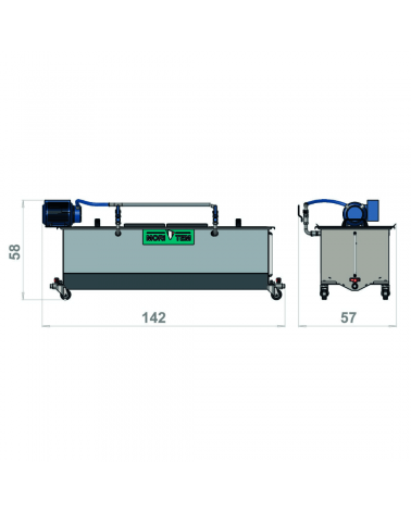 Extraction basin CP.2S GG.20