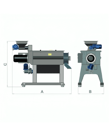 Depitting machine SN 250 to 750