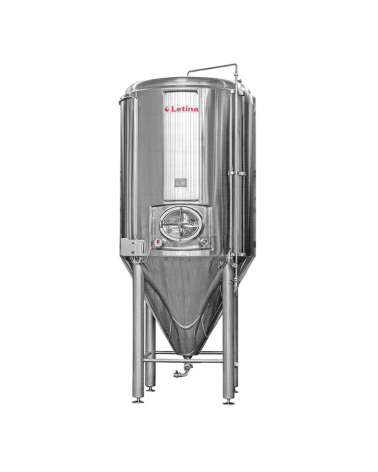Isobaric isothermal stainless steel tank with 60º conical bottom ZB