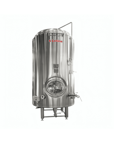 Isobaric isothermal stainless steel tank with convex bottom ZBB