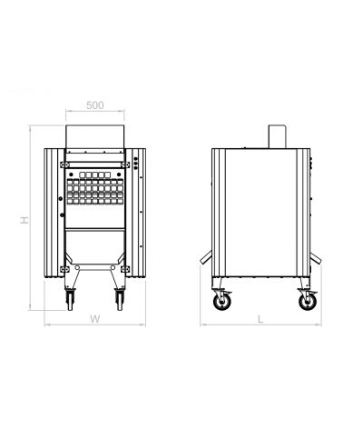 Roller destoning machine