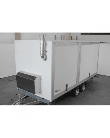Mobile processing line