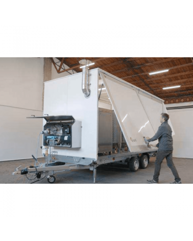 Mobile processing line