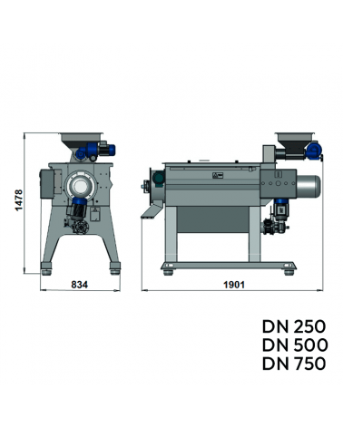 Deppiting machine DN