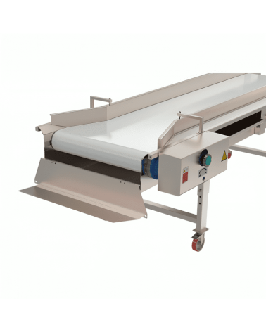 Sorting table with belt 03