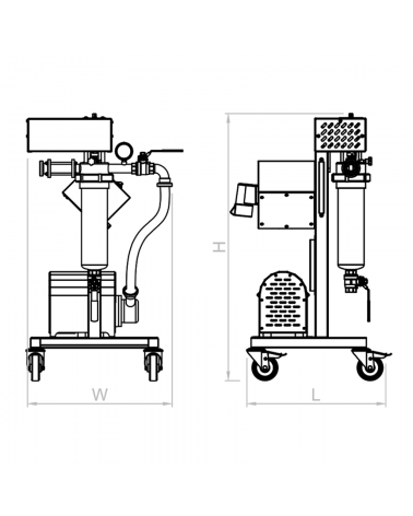 Filtration housing JF