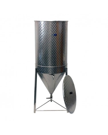 60º conical bottom and dust cover decanter