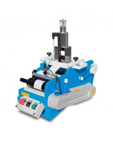 Semi-automatic labeler with batch marker