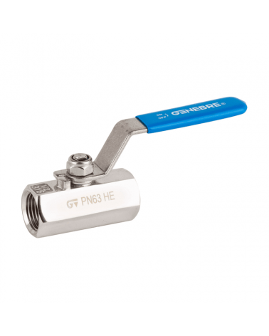 Reduced bore ball valve 1 piece