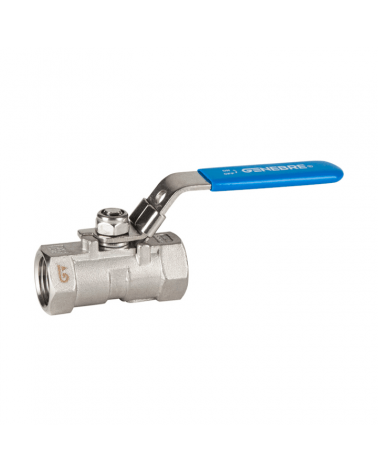 Reduced bore ball valve 1 piece