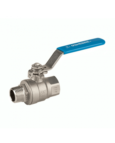 Full bore ball valve 2 piece M-F