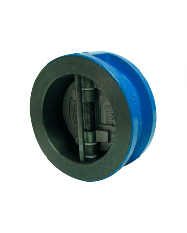 Double disc check valve PN 16 wafer type