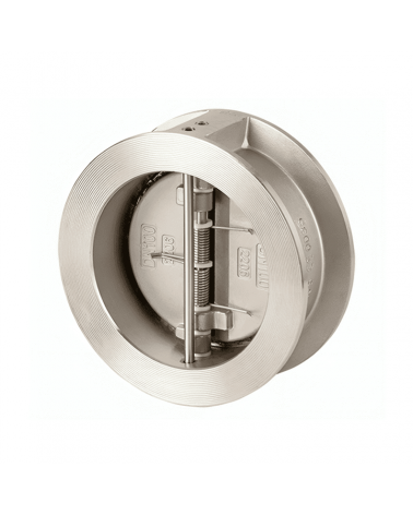 Double disc check valve PN 25 Wafer type