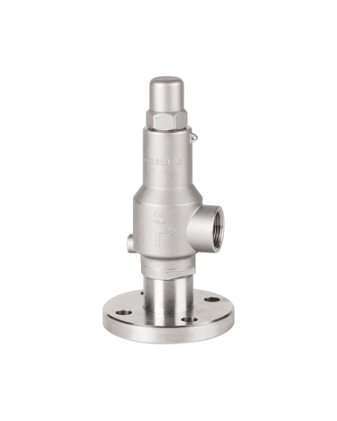 Flanged/threaded safety relief valve