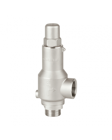 NPT threaded pressure relief valve