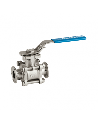 Vàlvula esfera 3 peces extrems Clamp