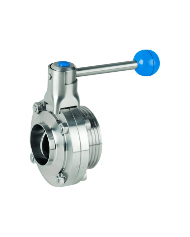 Butterfly valve threaded/welded end (EPDM)