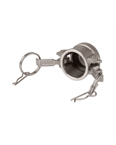 Racor tipo DC: tapón Camlock hembra