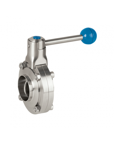 Butterfly valve welding/welding end (NBR)