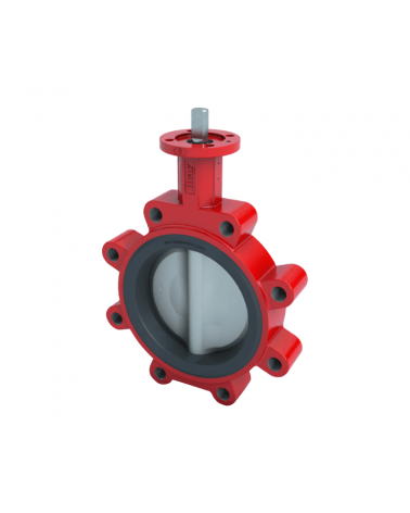 3-Cx resilient seated Lug type butterfly valve