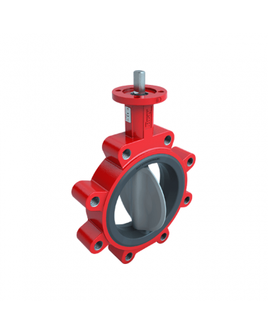 3-Cx resilient seated Lug type butterfly valve