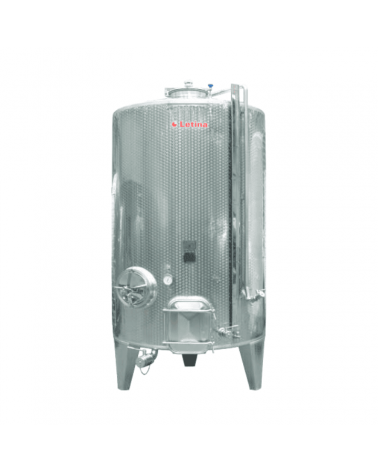 Closed stainless steel tank VIK