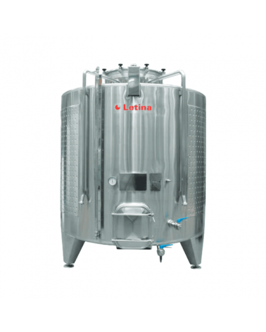 Closed stainless steel tank VIK