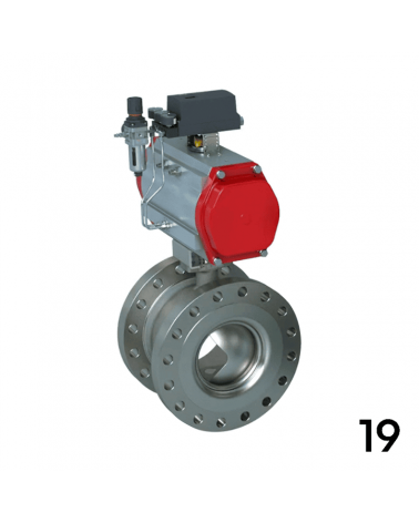 Segmented ball valve − Series 19/19L