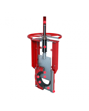 Bidirectional knife gate valve − series 768