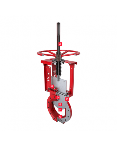 Bidirectional knife gate valve − series 746