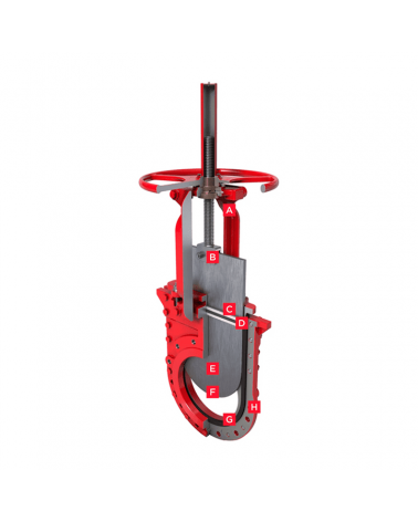 Bidirectional knife gate valve − series 752