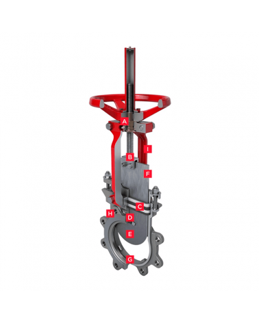 Unidirectional knife gate valve − series 941