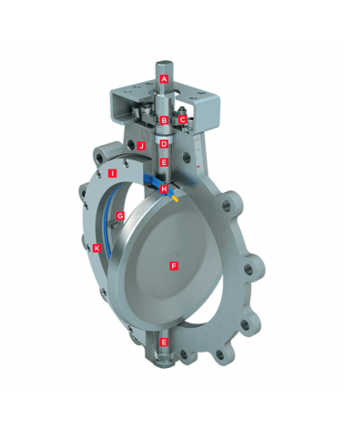 McCannalok high performance butterfly valve