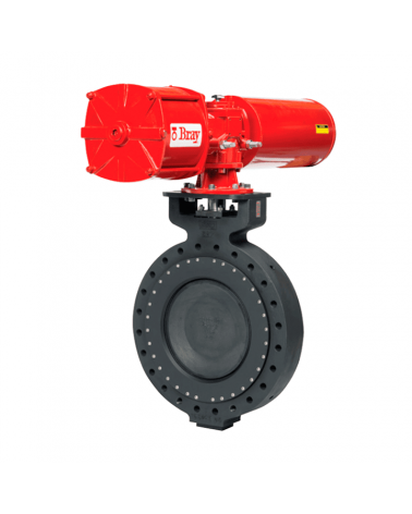 McCannalok high performance butterfly valve metal seated