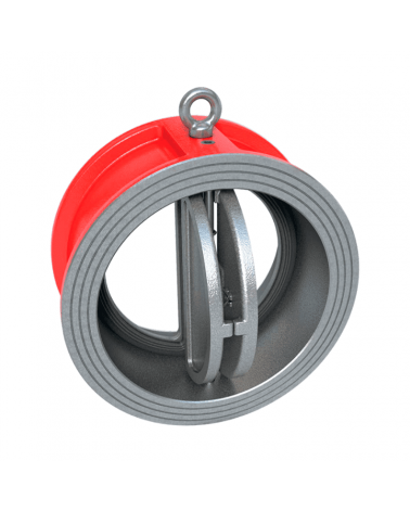 Double door check valve