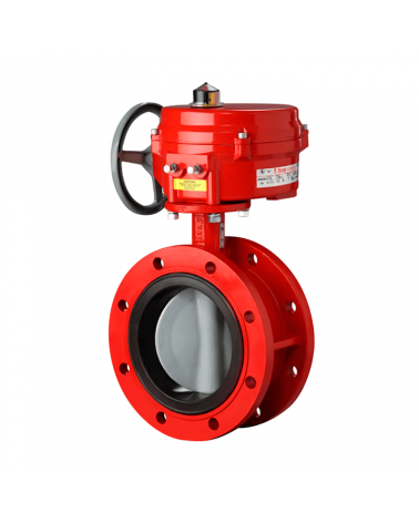 Resilient seated double flanged butterfly valve − series 3A/3AH