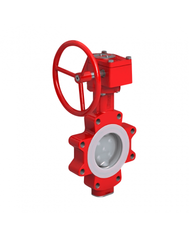 PFA Acris® lined Lug butterfly valve − series 24/25
