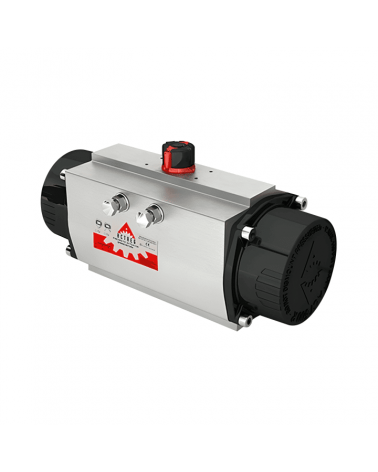 Single acting pneumatic actuator