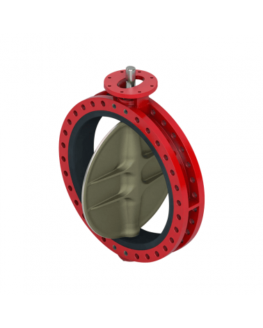 Resilient seated flanged butterfly valve − series 35F