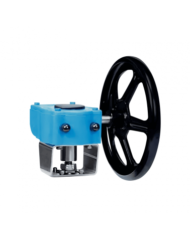 Gear box with mounting kit