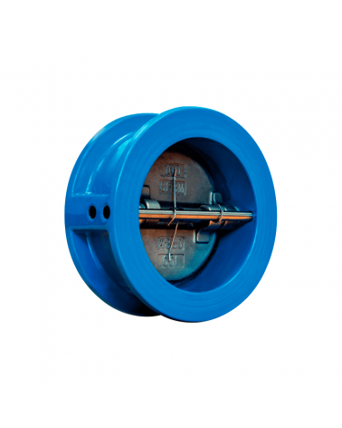 Double plate check valve