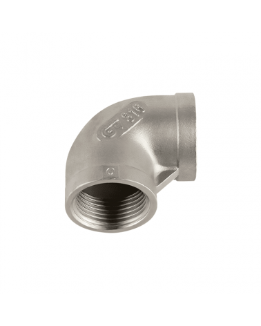 90° elbow F-F with BSP thread